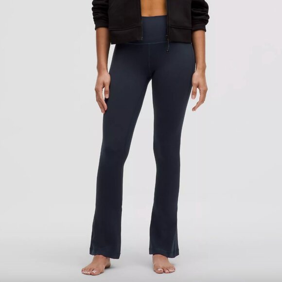 lululemon Align™ High-Rise Mini-Flare Pant - Navy Size 12 - Picture 1 of 6